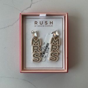New With Tags MRS Earrings